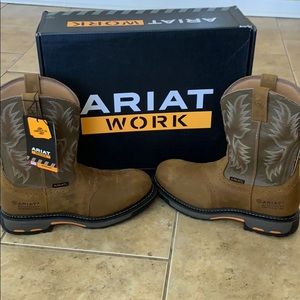 NWT Men’s Ariat Steel Toe Work Boot